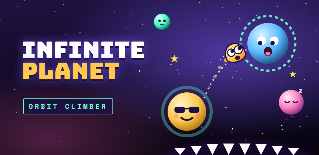 Infinite Planet feature graphic: orbit climber